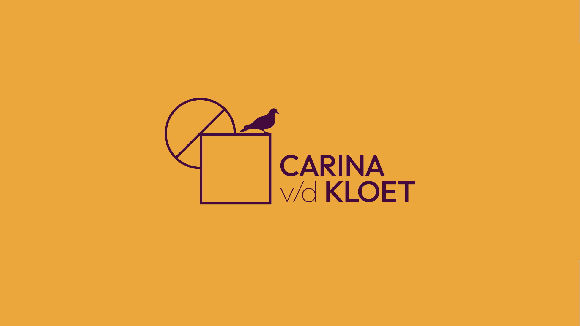 Carina van der Kloet nieuwe logo