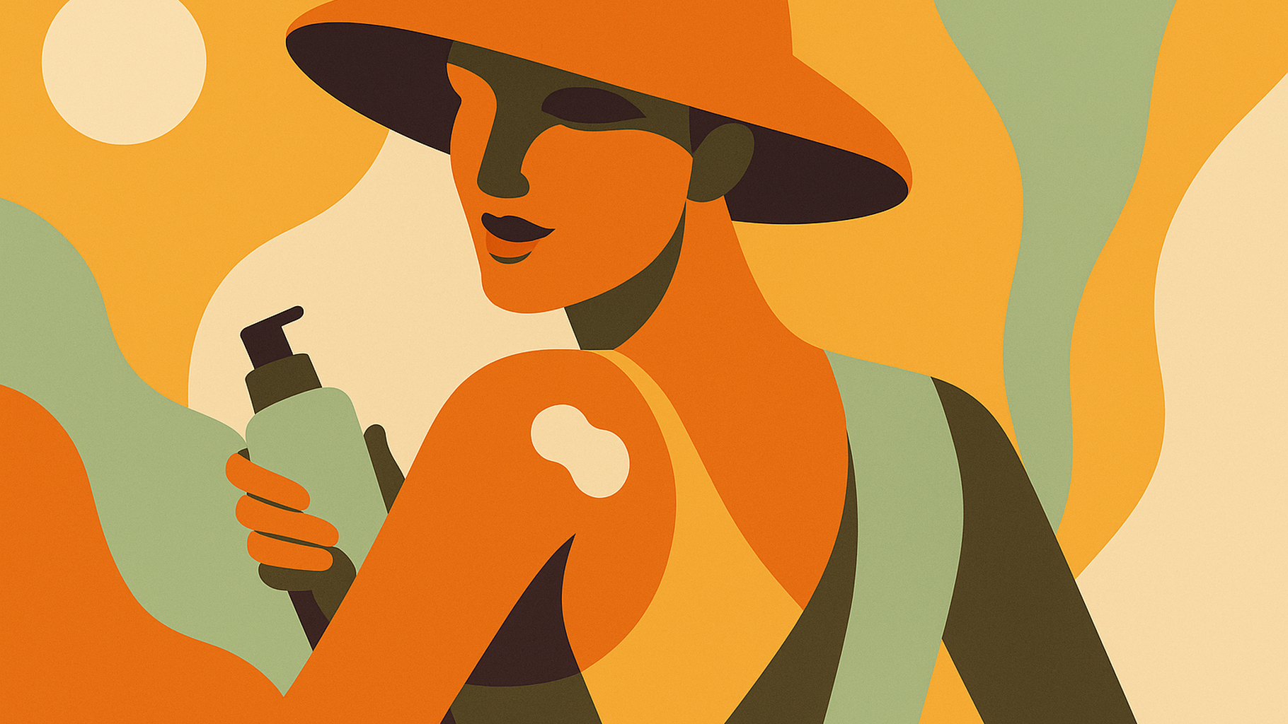 Insmeren zon apply sunscreen protect bescherming CarinavanderKloet 16by9 filled